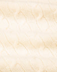 Drumohr Cashmere Treccia Crew Neck Bianco Sporco