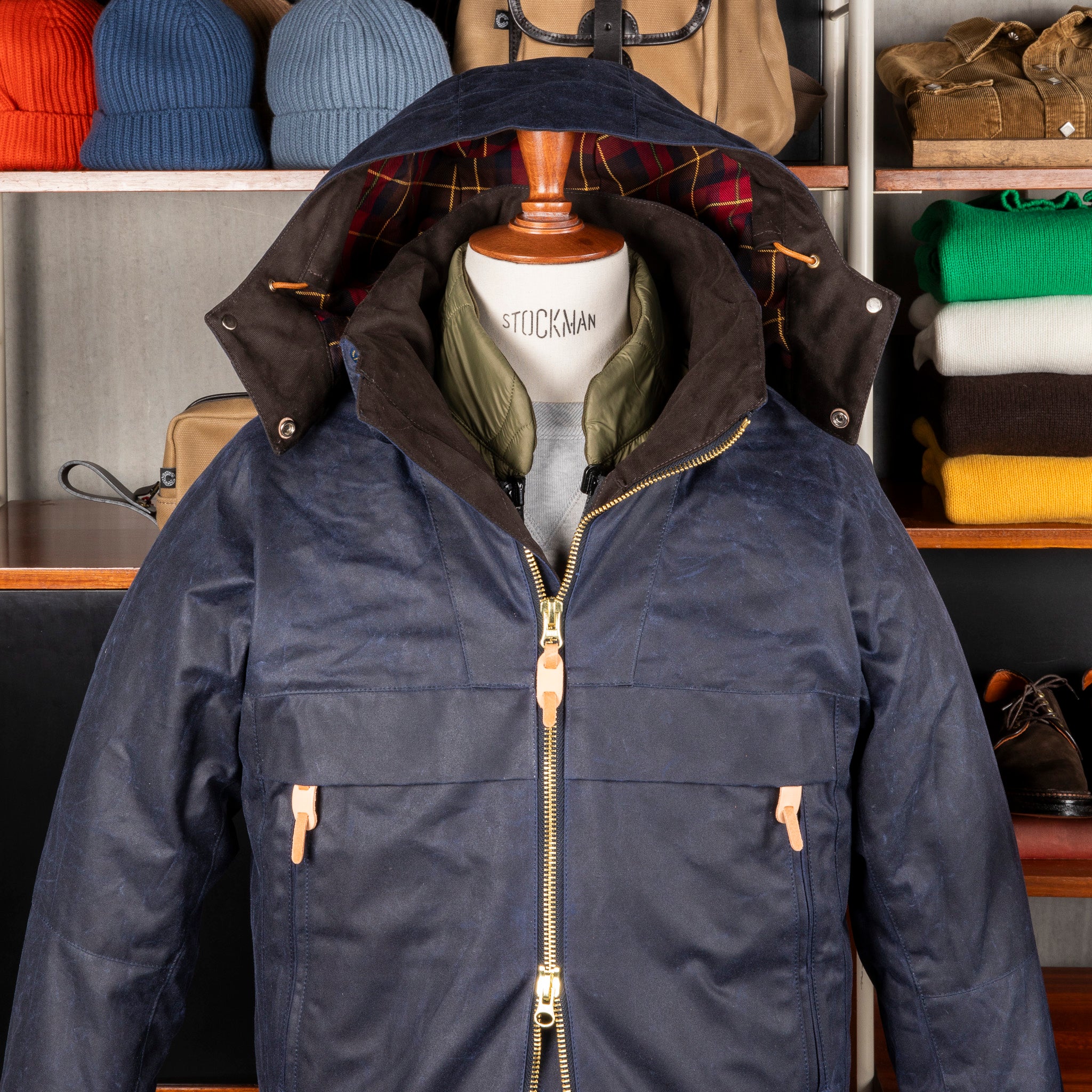 Manifattura Ceccarelli Trekking Jacket Navy – Frans Boone Store