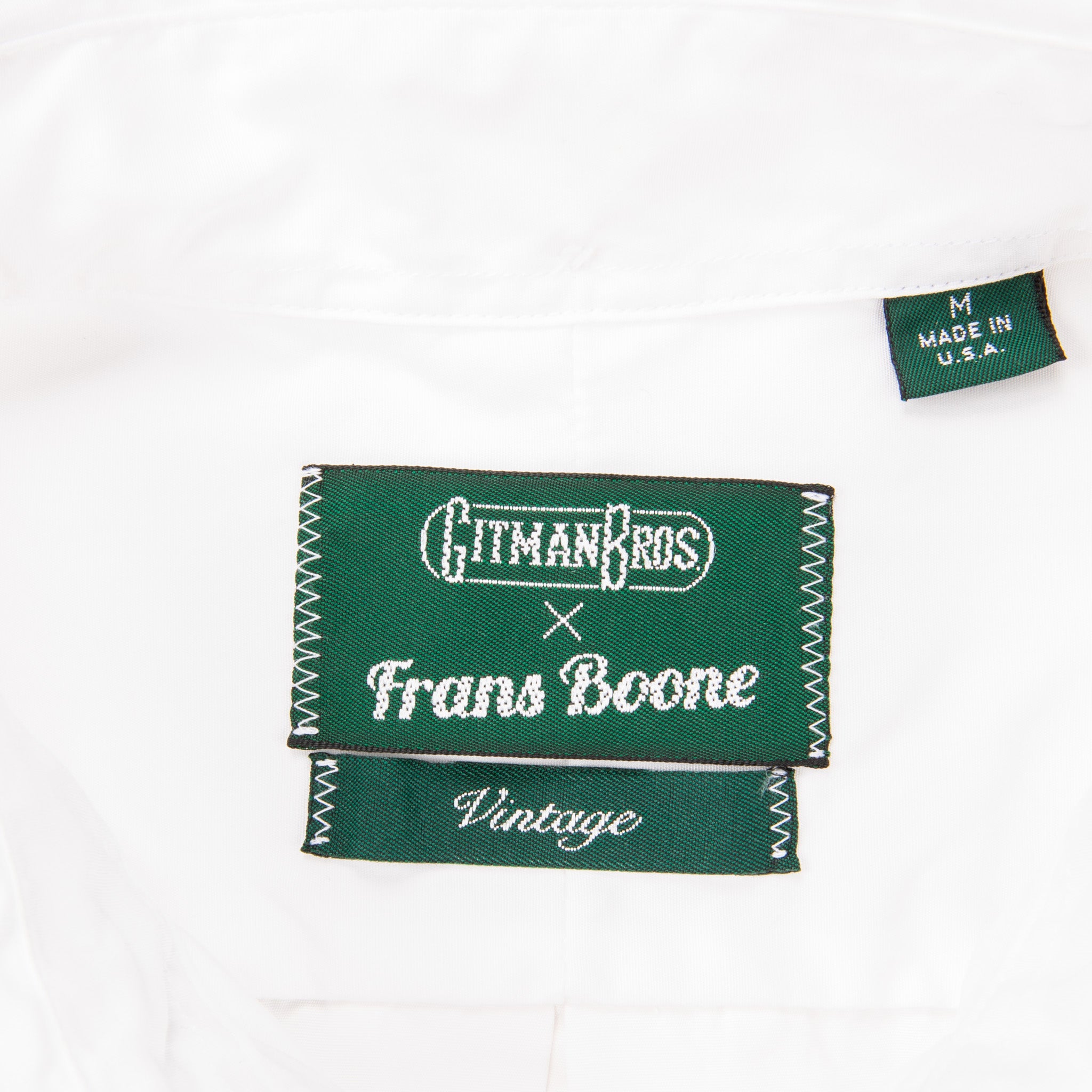 Gitman Vintage x Frans Boone Tropical Cotton White