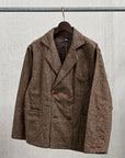 The Corona Utility CJ009 Sumit Hunter Jacket Tweedy Cotton Brown