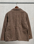 The Corona Utility CJ009 Sumit Hunter Jacket Tweedy Cotton Brown