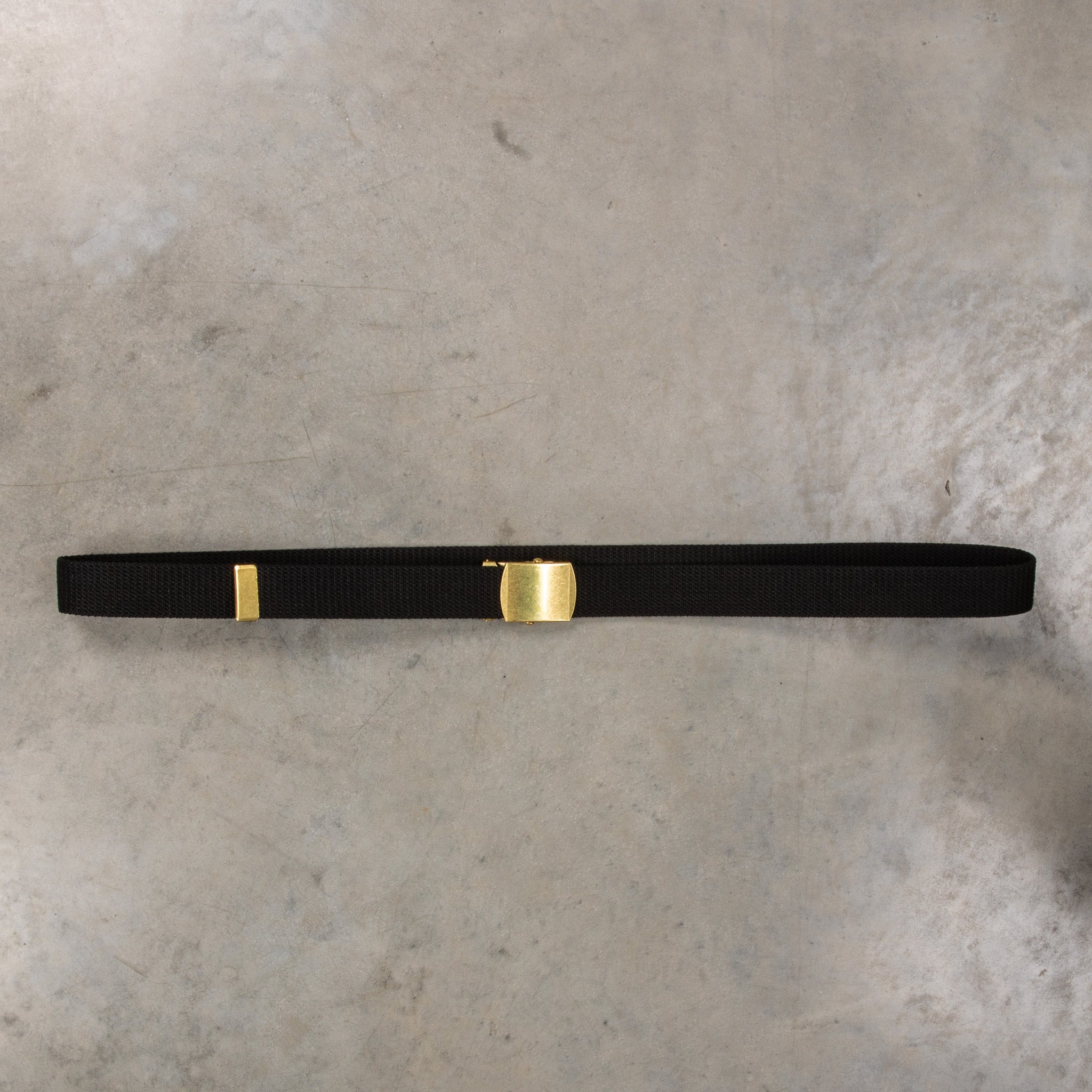 The Real McCoy&#39;s Black Trouser Uniform Belt