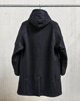 The Corona Utility Up Duster Parka Coat Beach Pile Navy