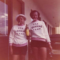 The Real McCoy´s USA Drinking Team Tee White