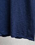 Velva Sheen Roll Tee in Navy