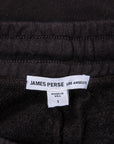 James Perse Classic Fleece short Black