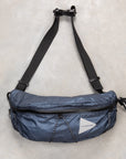 And Wander Sil Waistbag Blue