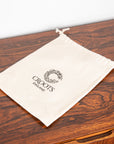 Croots Malton Bridle Leather Wash Bag Black