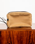 Croots Vintage Canvas Wash Bag Sand