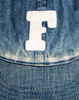 Fullcount Baseball Cap Denim Washed "F"
