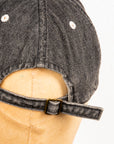 Fullcount Baseball Cap Denim Washed Black "F"