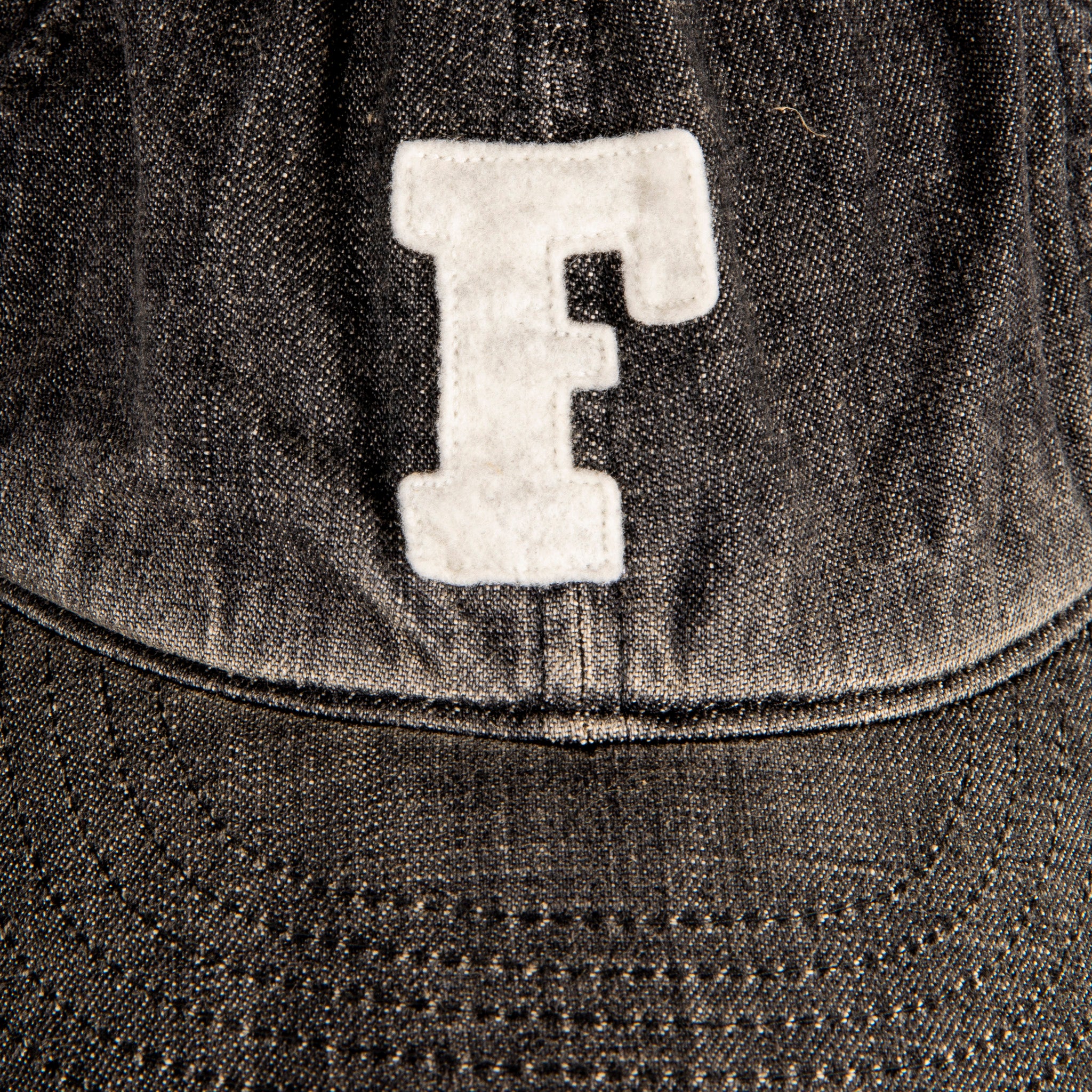 Fullcount Baseball Cap Denim Washed Black 