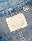 Fullcount 2015HW Chore Jacket 10.5 Oz Denim Washed