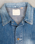 Fullcount 2015HW Chore Jacket 10.5 Oz Denim Washed