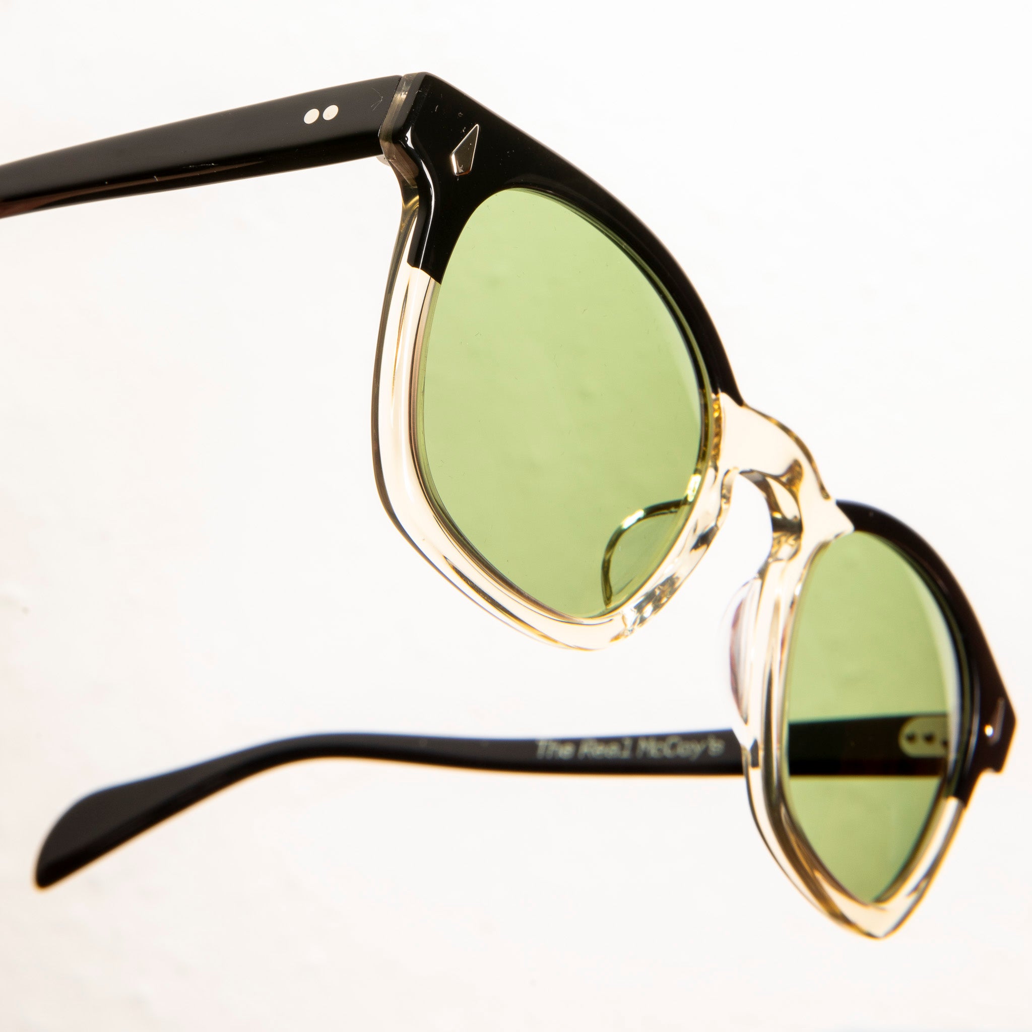 The Real McCoy's Wellington Black & White Sunglasses – Frans Boone