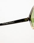 The Real McCoy's Wellington Black & White Sunglasses