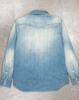 Fullcount 4894HW Western Denim Shirt Washed