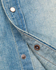 Fullcount 4894HW Western Denim Shirt Washed