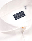 Finamore Tokyo Shirt Sergio Collar White Alumo Poplin