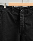 Orslow Wide Fit French Work Pants Black