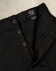 Orslow Wide Fit French Work Pants Black