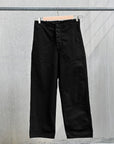 Orslow Wide Fit French Work Pants Black
