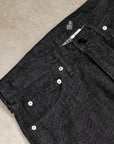 The Corona Utility CP005 - W05 5-Pocket Black Denim