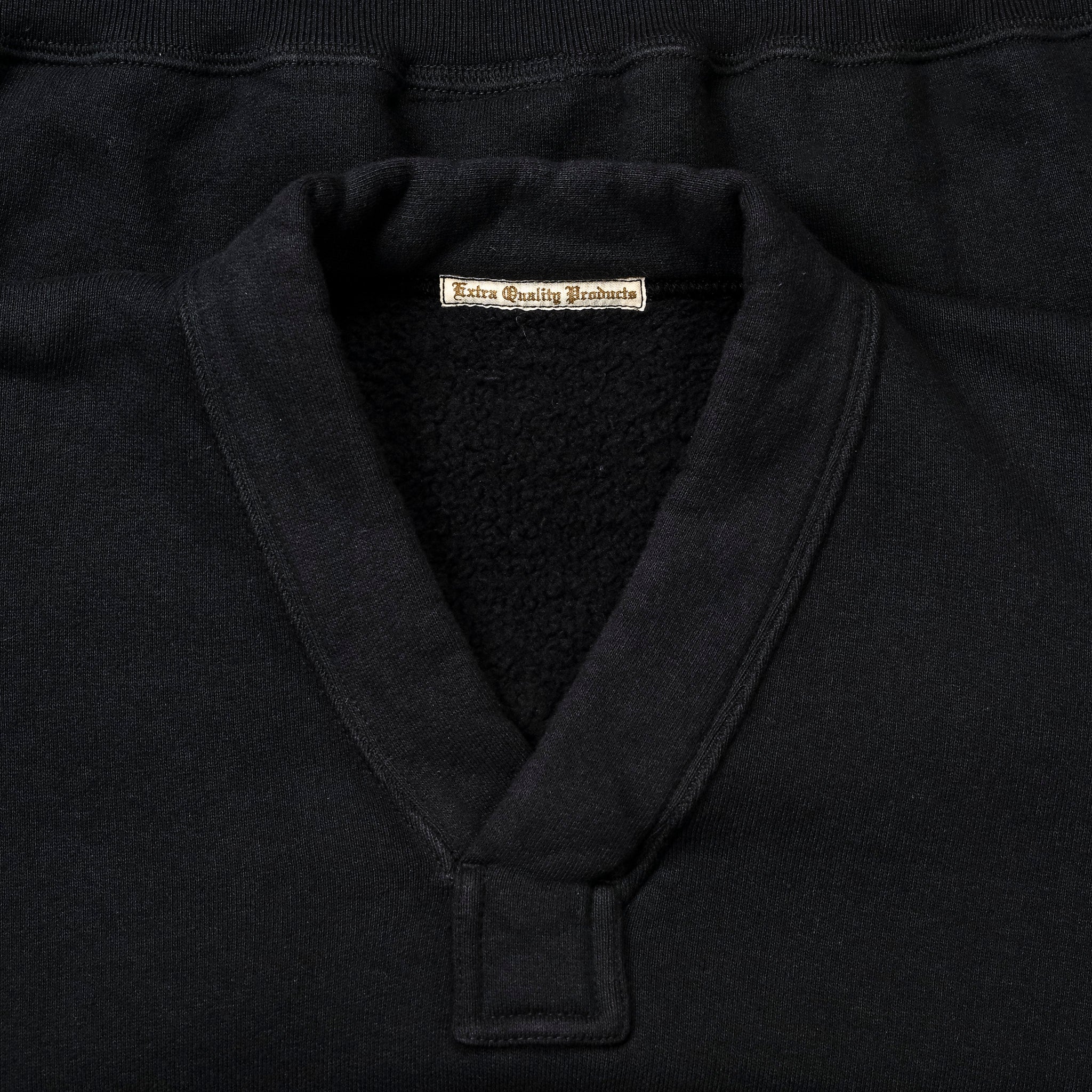 Olde Homesteader Extra Cotton Fleece Y-Neck Olde Workers Black 