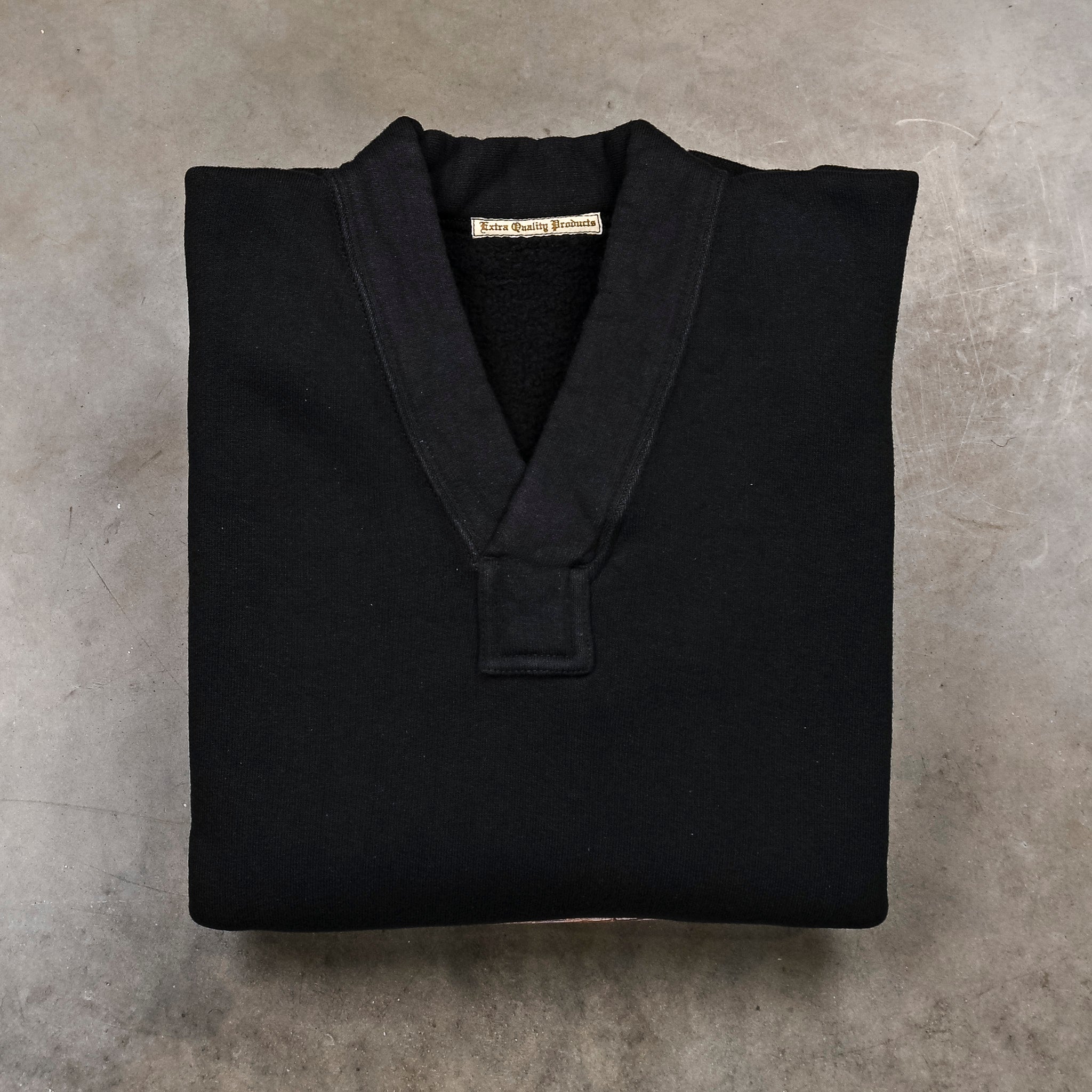 Olde Homesteader Extra Cotton Fleece Y-Neck Olde Workers Black 
