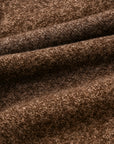 Olde H & Daughter Wool Cashmere Zip Polo Fuzz