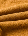 Olde H & Daughter Wool Cashmere Zip Polo Soil