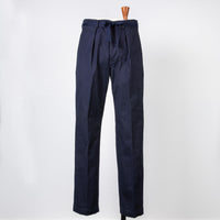 Coherence Alain Pants Selvedge Yacht Canvas Dark Blue
