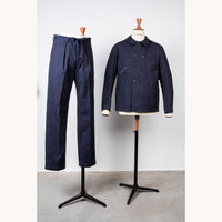 Coherence Alain Pants Selvedge Yacht Canvas Dark Blue