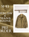 Orslow M-43 Jacket Reversed Sateen Army Green