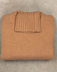 Drumohr Cashmere Tre Fili Dolcevita Camello