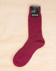 Pantherella Waddington Cashmere socks Port