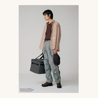 And Wander NY Taffeta 2-Way Pants Gray