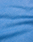 Finamore Gaeta Fit Collo Sergio Chambray Blu Scuro
