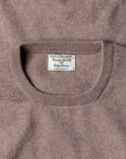 William Lockie Oxton Cashmere Crew Neck Dormouse