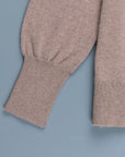 William Lockie Oxton Cashmere Crew Neck Dormouse