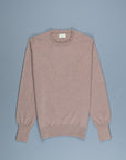 William Lockie Oxton Cashmere Crew Neck Dormouse