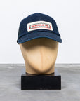 RRL Mesh Trucker hat cotton denim indigo