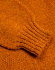 Laurence J. Smith Super soft Seamless Crew Neck Pullover Vintage Orange