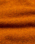 Laurence J. Smith Super soft Seamless Crew Neck Pullover Vintage Orange