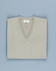 William Lockie Oxton Cashmere V-Neck Tankard
