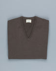 William Lockie Oxton Cashmere V-Neck Scout