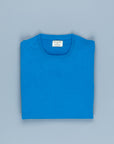 William Lockie Oxton Cashmere Crew Neck Airforce