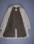 Aspesi Vodka Long Raincoat Stucco
