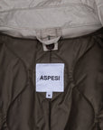 Aspesi Vodka Long Raincoat Stucco