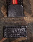 Croots Waxed Canvas Wash Bag Camo